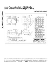 MAX5171AEEE+ Datasheet Page 16