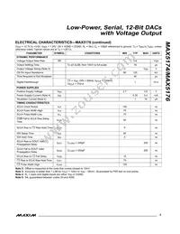 MAX5176AEEE+ Datasheet Page 5