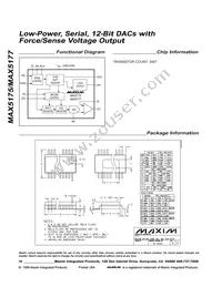 MAX5177BEEE Datasheet Page 16