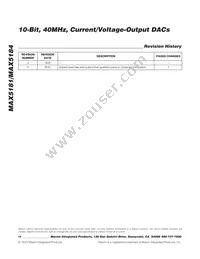 MAX5184ETG+T Datasheet Page 16