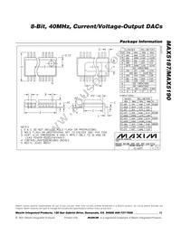 MAX5190BEEG Datasheet Page 15