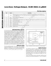 MAX5207BEUB+ Datasheet Page 8