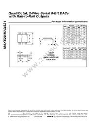 MAX520BMJE Datasheet Page 20