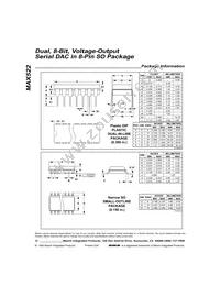 MAX522ESA Datasheet Page 12