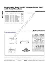 MAX525BC/D Datasheet Page 16