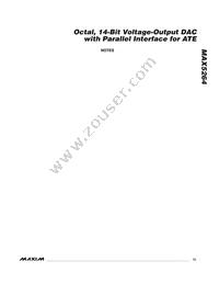 MAX5264BCMH-T Datasheet Page 15