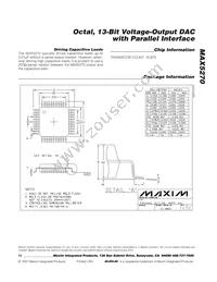 MAX5270BEMH Datasheet Page 13