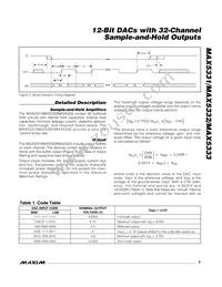 MAX5331UCB+T Datasheet Page 9