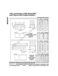 MAX534BEPE Datasheet Page 16