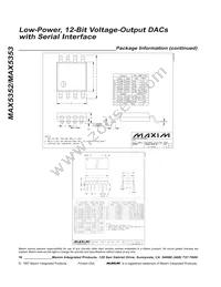MAX5352BEUA+TG002 Datasheet Page 16