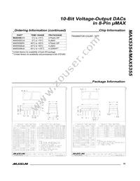 MAX5354CUA+TG002 Datasheet Page 15