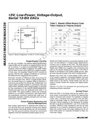 MAX539ACSA+TGA7 Datasheet Page 12