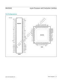 MAX5406EUM+ Datasheet Page 23