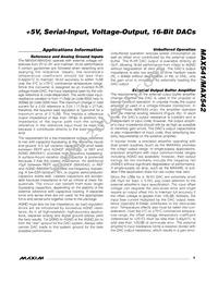 MAX541AESA+T Datasheet Page 9