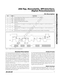MAX5423ETA+TG035 Datasheet Page 7