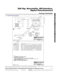 MAX5423ETA+TG035 Datasheet Page 11