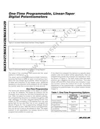 MAX5429ETA+T Datasheet Page 6
