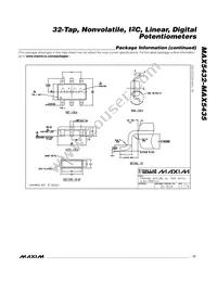 MAX5434NEZT+T Datasheet Page 17