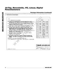 MAX5434NEZT+T Datasheet Page 18