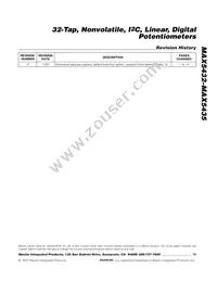 MAX5434NEZT+T Datasheet Page 19