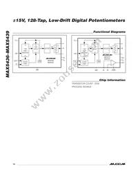 MAX5439EUD+T Datasheet Page 10