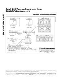 MAX5454EUB+ Datasheet Page 12