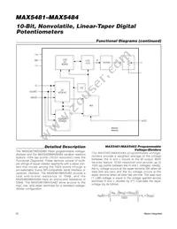 MAX5481ETE+T Datasheet Page 12