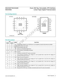 MAX5489ETE+T Datasheet Page 8