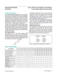 MAX5489ETE+T Datasheet Page 9