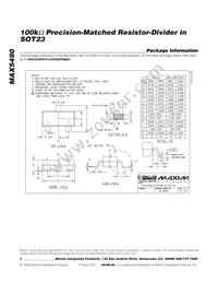 MAX5490MB02000-T Datasheet Page 8