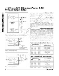 MAX5511ETC+T Datasheet Page 16