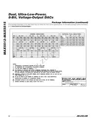 MAX5514ETC+T Datasheet Page 22