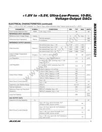 MAX5520ETC+ Datasheet Page 3