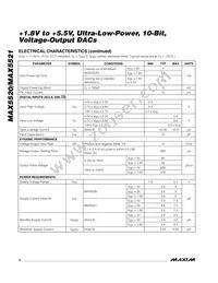 MAX5520ETC+ Datasheet Page 4
