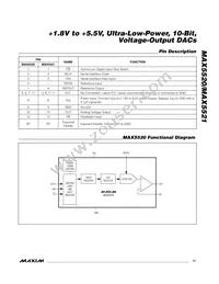 MAX5520ETC+ Datasheet Page 11