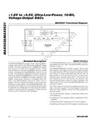 MAX5520ETC+ Datasheet Page 12