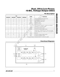 MAX5525ETC+ Datasheet Page 11