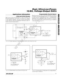 MAX5525ETC+ Datasheet Page 17
