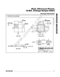 MAX5525ETC+ Datasheet Page 21