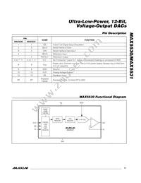 MAX5531ETC+T Datasheet Page 11