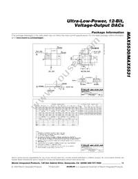 MAX5531ETC+T Datasheet Page 19