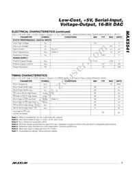 MAX5541ESA+TG002 Datasheet Page 3