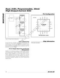 MAX5548ETE+T Datasheet Page 14