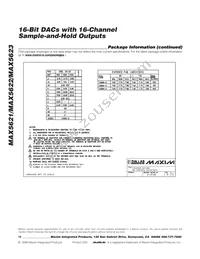 MAX5621UCB+D Datasheet Page 16