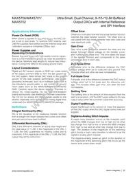 MAX5701AUB+T Datasheet Page 22