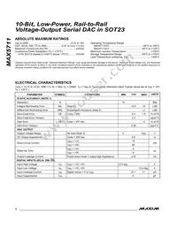 MAX5711AUT+T Datasheet Page 2