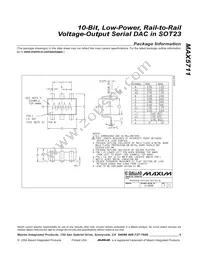 MAX5711AUT+T Datasheet Page 9