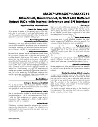 MAX5715AAUD+W Datasheet Page 23