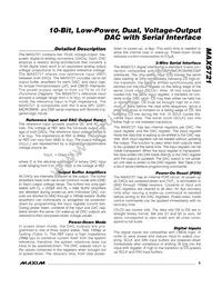 MAX5721AUA+T Datasheet Page 9