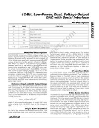 MAX5722EUA+T Datasheet Page 9